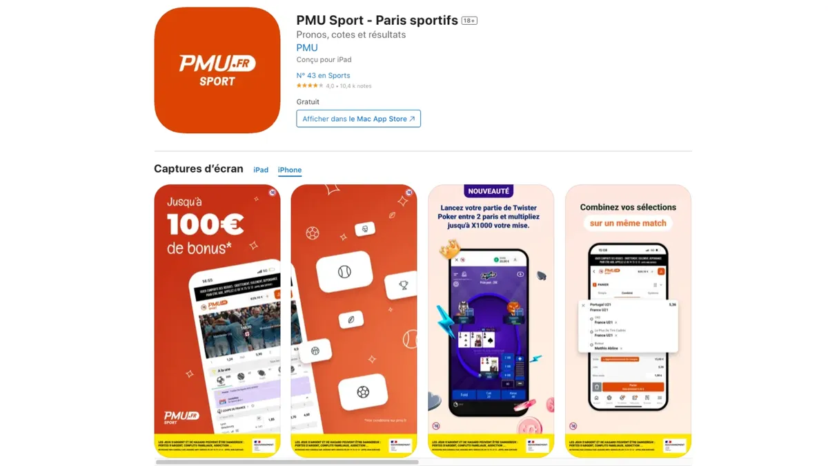 découvrez l'application pmu mobile : explorez ses fonctionnalités clés, profitez d'une expérience utilisateur optimisée et lisez les avis des utilisateurs pour tout savoir avant de parier.