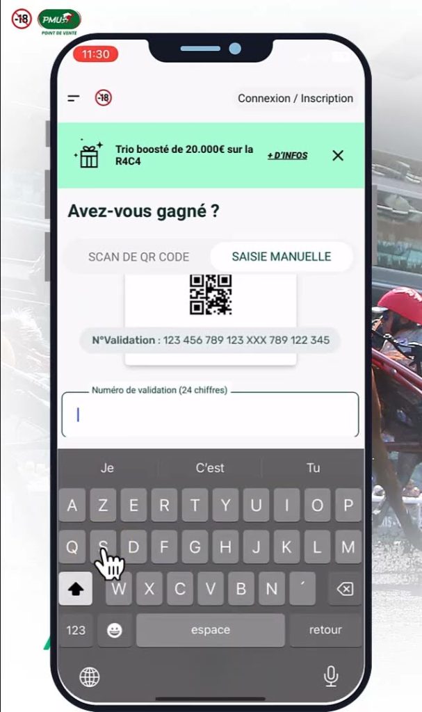 consultez rapidement vos résultats pmu en scannant le qr code. accédez aux résultats des courses hippiques en temps réel et ne manquez aucune information importante.