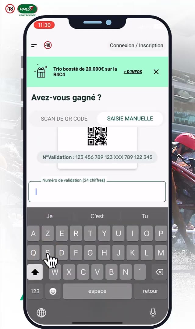 consultez rapidement vos résultats pmu en scannant le qr code. accédez aux résultats des courses hippiques en temps réel et ne manquez aucune information importante.