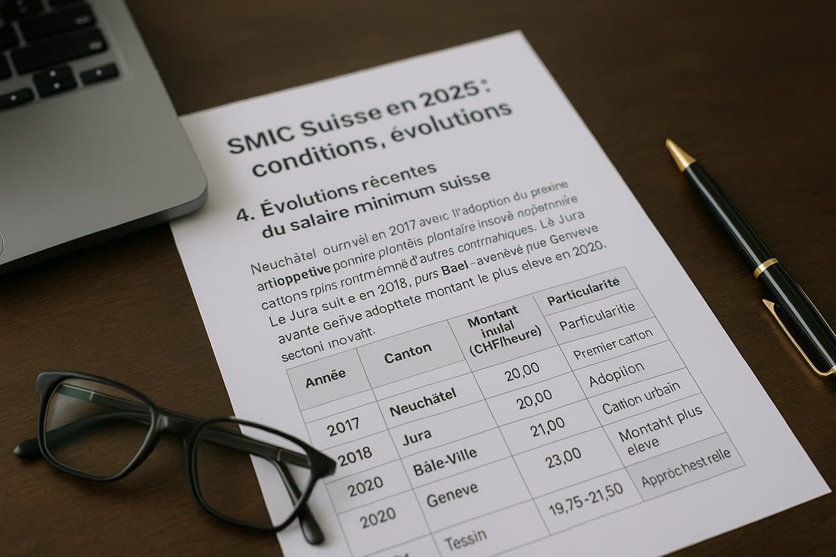 découvrez tout sur le smic en suisse : salaires minimums, conditions de travail et informations essentielles pour comprendre le marché du travail helvétique.