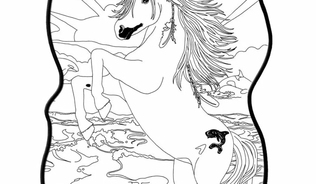 découvrez une sélection de coloriages chevaux gratuits à imprimer et colorier, idéale pour les enfants et les amateurs de chevaux.
