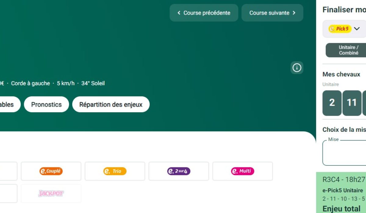 découvrez le fonctionnement du pmu marocain et nos astuces pour maximiser vos gains. guide complet pour parier malin et réussir au pmu au maroc.